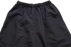 画像4: 00s 米軍 U.S.ARMY PFU トレーニング ナイロンパンツ 黒 S/S★154 IPFU (4)
