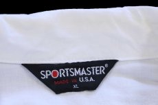 画像4: 80s USA製 SPORTSMASTER Rensselaer コットンジャケット 白 XL (4)