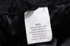 画像5: 00s 米軍 U.S.ARMY PFU トレーニング ナイロンパンツ 黒 XL/R★153 IPFU (5)