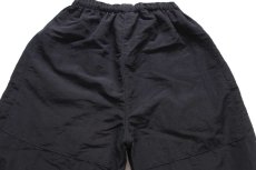 画像5: 00s 米軍 U.S.ARMY PFU トレーニング ナイロンパンツ 黒 S/S★154 IPFU (5)