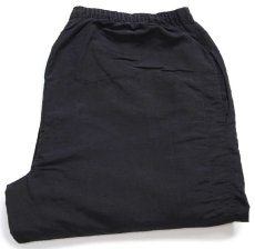 画像1: 00s 米軍 U.S.ARMY PFU トレーニング ナイロンパンツ 黒 XXL/R★174 IPFU 特大 (1)