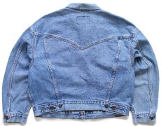 画像2: 90s USA製 Levi'sリーバイス 77598 デニムジャケット 4ポケット L (2)