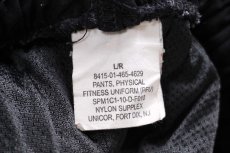 画像6: 10 米軍 U.S.ARMY PFU ペンキ飛び トレーニング ナイロンパンツ 黒 L/R★170 IPFU (6)