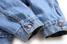 画像7: 90s USA製 Levi'sリーバイス 77598 デニムジャケット 4ポケット L (7)