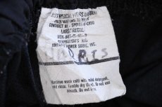 画像6: 00s 米軍 U.S.ARMY PFU トレーニング ナイロンパンツ 黒 L/R★157 IPFU (6)