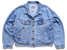 画像1: 90s USA製 Levi'sリーバイス 77598 デニムジャケット 4ポケット L (1)