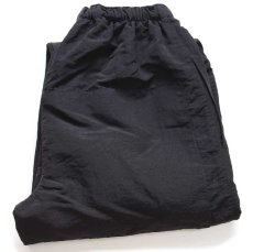 画像1: 00s 米軍 U.S.ARMY PFU トレーニング ナイロンパンツ 黒 S/S★154 IPFU (1)