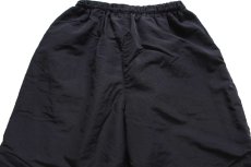画像4: 00s 米軍 U.S.ARMY PFU トレーニング ナイロンパンツ 黒 MR★164 IPFU (4)