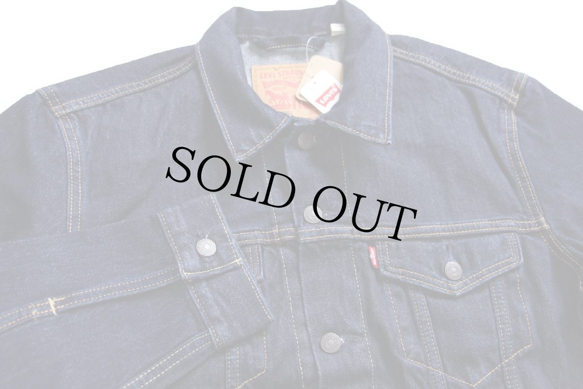 画像3: 新品★Levi'sリーバイス TYPE III TRUCKER ダークインディゴ デニムジャケット 4ポケット M (3)