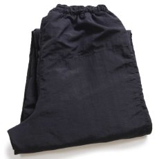 画像1: 90s 米軍 U.S.ARMY IPFU トレーニング ナイロンパンツ 黒 L/R★190 PFU (1)