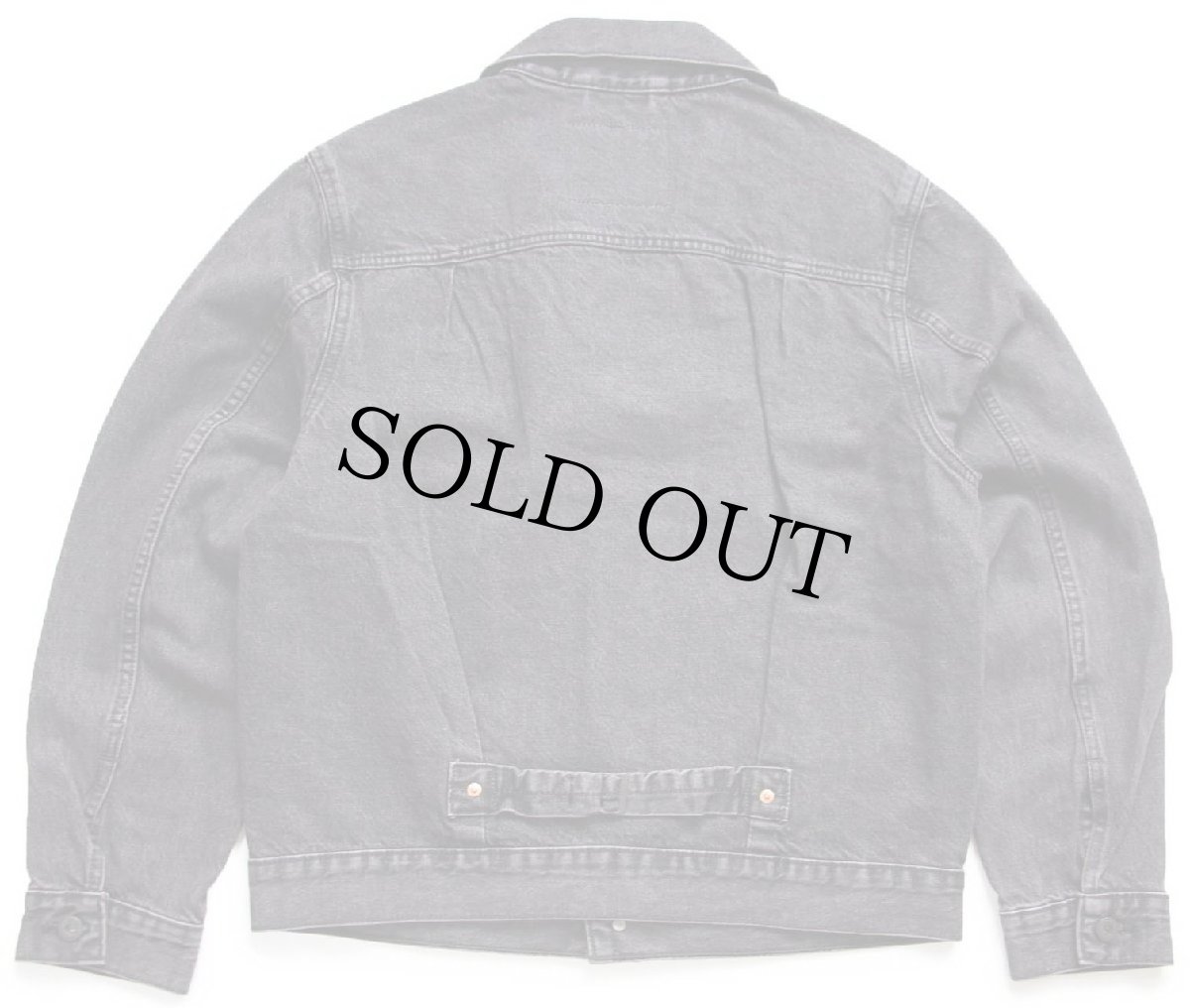 画像2: 新品★LEVI'S PREMIUM リーバイス TYPE I TRUCKER 先染め ブラック デニムジャケット S★1st ファースト (2)