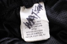 画像6: 00s 米軍 U.S.ARMY PFU トレーニング ナイロンパンツ 黒 M/S★162 IPFU (6)