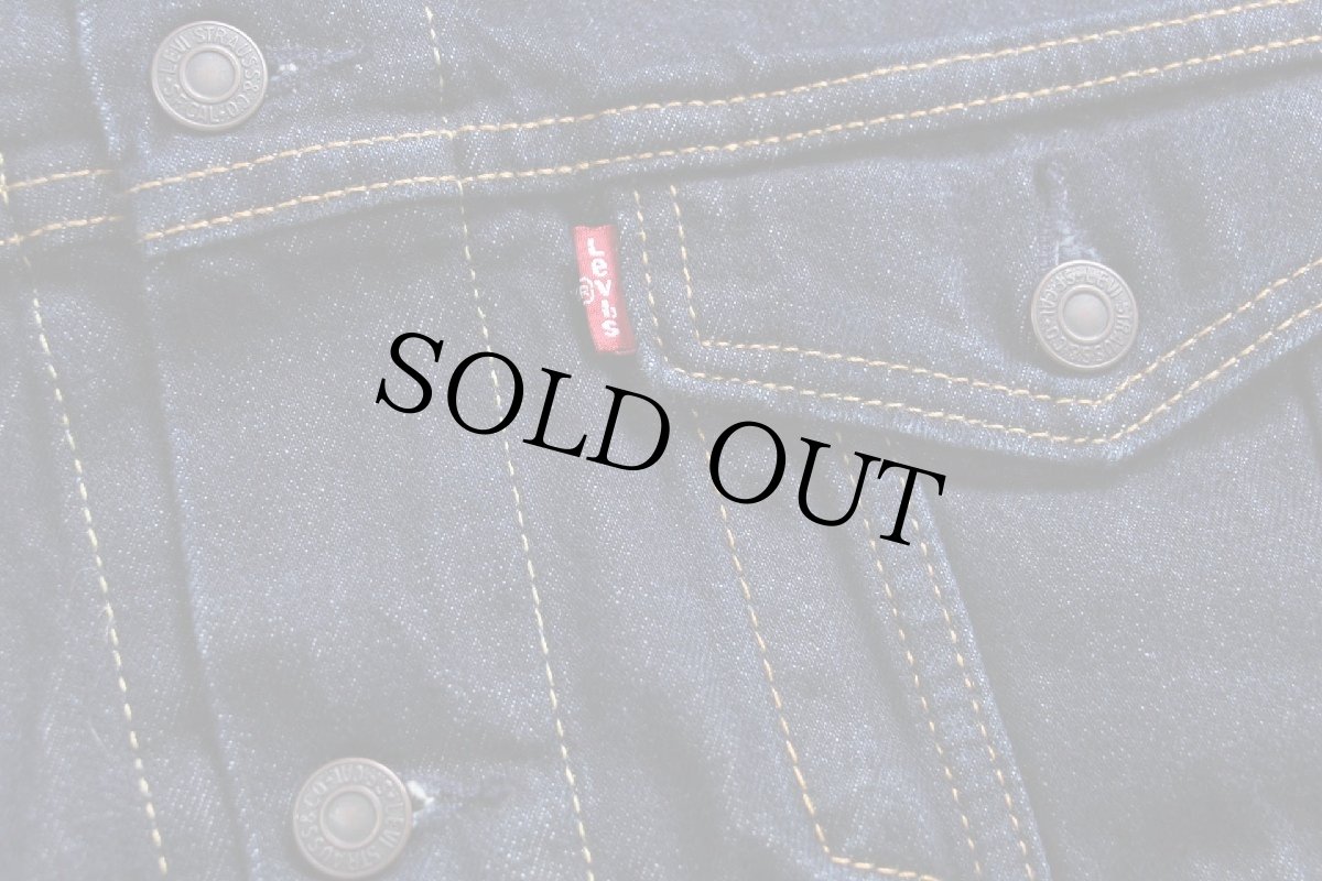画像5: 新品★Levi'sリーバイス TYPE III TRUCKER ダークインディゴ デニムジャケット 4ポケット M (5)