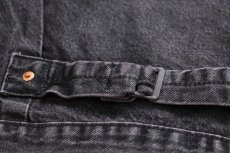 画像6: 新品★LEVI'S PREMIUM リーバイス TYPE I TRUCKER 先染め ブラック デニムジャケット S★1st ファースト (6)