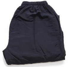 画像1: 00s 米軍 U.S.ARMY PFU トレーニング ナイロンパンツ 黒★178 IPFU (1)