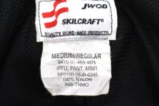 画像6: 00s 米軍 U.S.ARMY IPFU トレーニング ナイロンパンツ 黒 M/R★156 PFU (6)