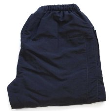 画像1: 10 米軍 U.S.ARMY PFU トレーニング ナイロンパンツ 黒 M/S★163 IPFU (1)