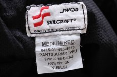 画像6: 00s 米軍 U.S.ARMY IPFU トレーニング ナイロンパンツ 黒 M/R★165 PFU (6)