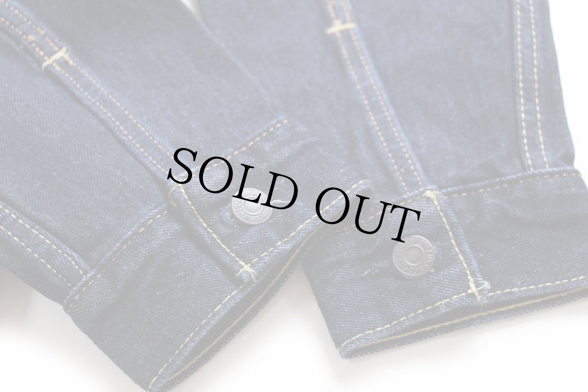 画像6: 新品★Levi'sリーバイス TYPE III TRUCKER ダークインディゴ デニムジャケット 4ポケット M (6)
