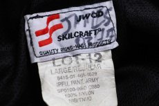 画像6: 90s 米軍 U.S.ARMY IPFU トレーニング ナイロンパンツ 黒 L/R★190 PFU (6)