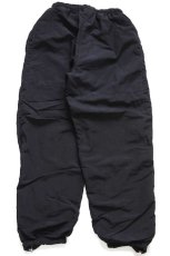 画像3: 00s 米軍 U.S.ARMY PFU トレーニング ナイロンパンツ 黒 M/S★162 IPFU (3)