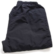 画像1: 00s 米軍 U.S.ARMY PFU トレーニング ナイロンパンツ 黒 M/S★162 IPFU (1)