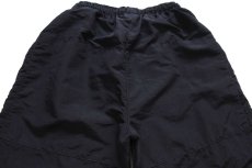 画像5: 00s 米軍 U.S.ARMY PFU トレーニング ナイロンパンツ 黒 M/S★162 IPFU (5)
