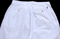 画像5: 00s ポロ ラルフローレン PROSPECT PANT コットンパンツ 白 W33 L30★356 (5)