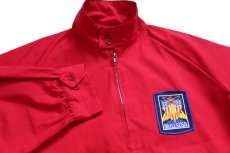 画像3: 90s USA製 Sportsmaster SKILLS USA パッチ付き ジャケット 赤 カスタム XL (3)