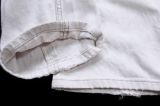 画像8: 90s USA製 Levi'sリーバイス 501 カラーデニムパンツ ライトカーキ W34★A14 (8)