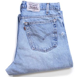 90s Levi'sリーバイス DRY GOODS デニム ワークパンツ アイスブルー