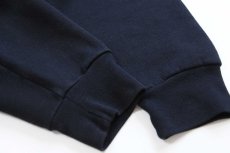 画像6: 90s メキシコ製 RUSSELLラッセル 無地 前V スウェット 黒 M★ブランク (6)