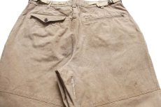 画像5: 80s Columbiaコロンビア GORE-TEXゴアテックス ダック地 ハンティングパンツ ブラウンベージュ W38 L29.5 (5)