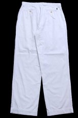 画像3: 00s ポロ ラルフローレン PROSPECT PANT コットンパンツ 白 W33 L30★356 (3)