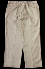 画像3: 80s USA製 L.L.Bean チノパン カーキ W46 L30★特大 (3)