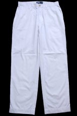 画像2: 00s ポロ ラルフローレン PROSPECT PANT コットンパンツ 白 W33 L30★356 (2)