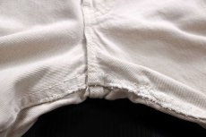 画像8: 90s USA製 Levi'sリーバイス 501 カラーデニムパンツ カーキ W29 L30★A7 (8)