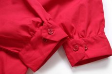 画像6: 90s USA製 Sportsmaster SKILLS USA パッチ付き ジャケット 赤 カスタム XL (6)