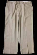 画像2: 80s USA製 L.L.Bean チノパン カーキ W46 L30★特大 (2)