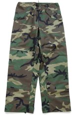 画像2: デッドストック★90s 米軍 U.S.ARMY ECWCS GEN1 ウッドランドカモ GORE-TEXゴアテックス ナイロン オーバーパンツ M-L (2)