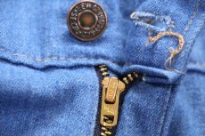 画像8: 80s USA製 Levi'sリーバイス 547 フレア デニムパンツ W44 L32★特大 (8)