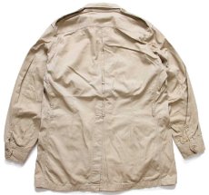 画像2: 50s 米軍 USAF コットン トロピカルジャケット タン 44L (2)