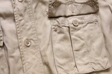 画像6: 50s 米軍 USAF コットン トロピカルジャケット タン 44L (6)