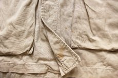 画像8: 50s 米軍 USAF コットン トロピカルジャケット タン 44L (8)