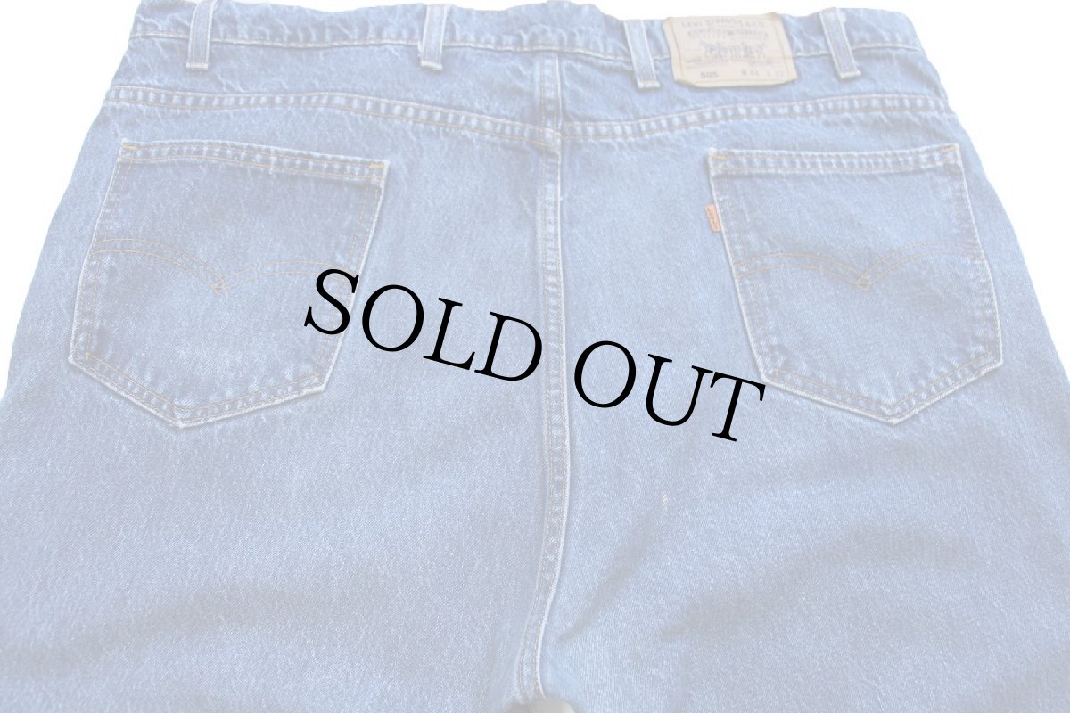 画像5: 90s USA製 Levi'sリーバイス 505 デニムパンツ W44 L32★184 特大 (5)