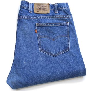 デッドストック☆90s USA製 Levi'sリーバイス 505 ブラック デニム