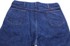 画像5: 90s USA製 RUSTLERラスラー 87620NV デニムパンツ W40★Wranglerラングラー (5)