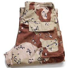 画像1: デッドストック★90s 米軍 U.S.ARMY チョコチップ デザートカモ BDU カーゴパンツ S-S★B (1)
