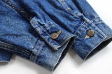 画像8: 80s USA製 Leeリー × NIELLA Custom DESIGN CINEMAX SESSIONS 刺繍 デニムジャケット 4ポケット L (8)