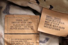 画像6: デッドストック★90s 米軍 U.S.ARMY チョコチップ デザートカモ BDU カーゴパンツ S-S★C (6)